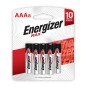 Pilha Alcalina AAA (palito) 1,5V com 8 unid. Energizer Max