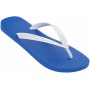 Chinelo Sandalia Ipanema Classica Azul Com Tira Branca