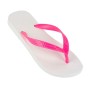 Chinelo Sandalia Ipanema Classica Branca Com Tira Pink