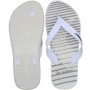 Chinelo Sandalia Rider Feel Urban Branco e Cinza