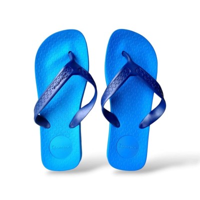 Chinelo Sandalia Ipanema Surf Anatomico Azul Com Tira Azul Escura