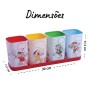 Porta Canetas C/ Bandeja Turma Monica - 5 Pcs Disney Plasutil