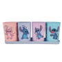 Porta Canetas C/ Bandeja Stitch - 5 Pcs Disney Plasutil