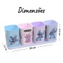 Porta Canetas C/ Bandeja Stitch - 5 Pcs Disney Plasutil