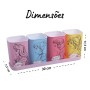 Porta Canetas C/ Bandeja Princesas - 5 Pcs Disney Plasutil