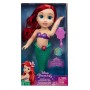 Boneca Ariel Pequena Sereia Hora do Banho 38cm Multikids