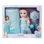 Boneca Frozen Elsa C/ Fantasia Sapatos e Acessórios Multikids