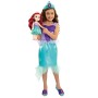 Boneca Pequena Sereia Ariel C/ Fantasia Sapatos e Acessórios Multikids