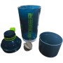 Shakeira Vip Fitness Azul 600 Ml C/ Compartimento Plasutil