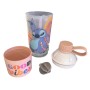 Shakeira Vip Fitness Disney Stitch 600 Ml C/ Compartimento Plasutil