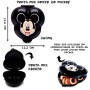 Porta Mix Mickey 330 Ml Preto Disney Plasutil